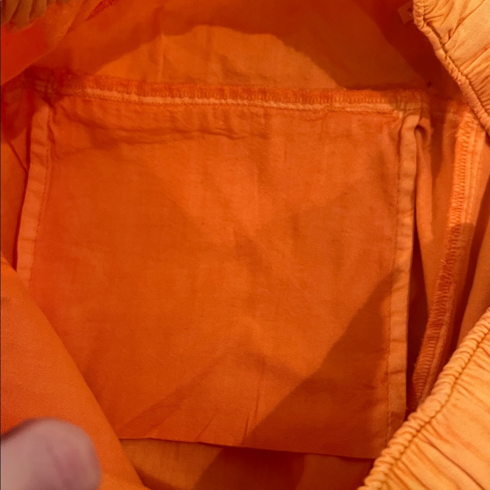 Free People Orange Wide Leg Pants - Picture 16 of 16